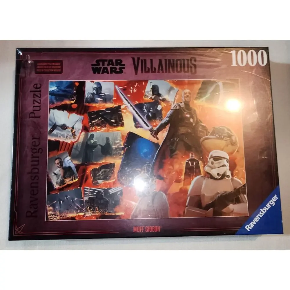 Star wars villainous Moff Gideon 1000 piece puzzle